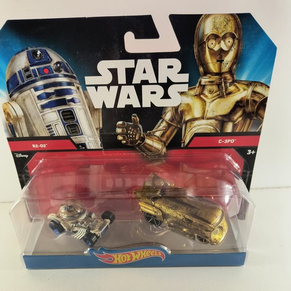 B22 Hot Wheels star wars c-3po vw bus r2-d2… b22 - Picture 1 of 4